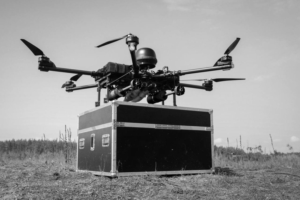 Ukrainian-made drone