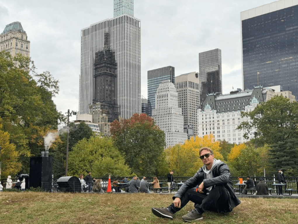 Kolotilov in Central Park, NYC, USA. (Source: Instagram/alekseikolotilov) Kolotilov in Central Park, NYC, USA. (Source: Instagram/alekseikolotilov)