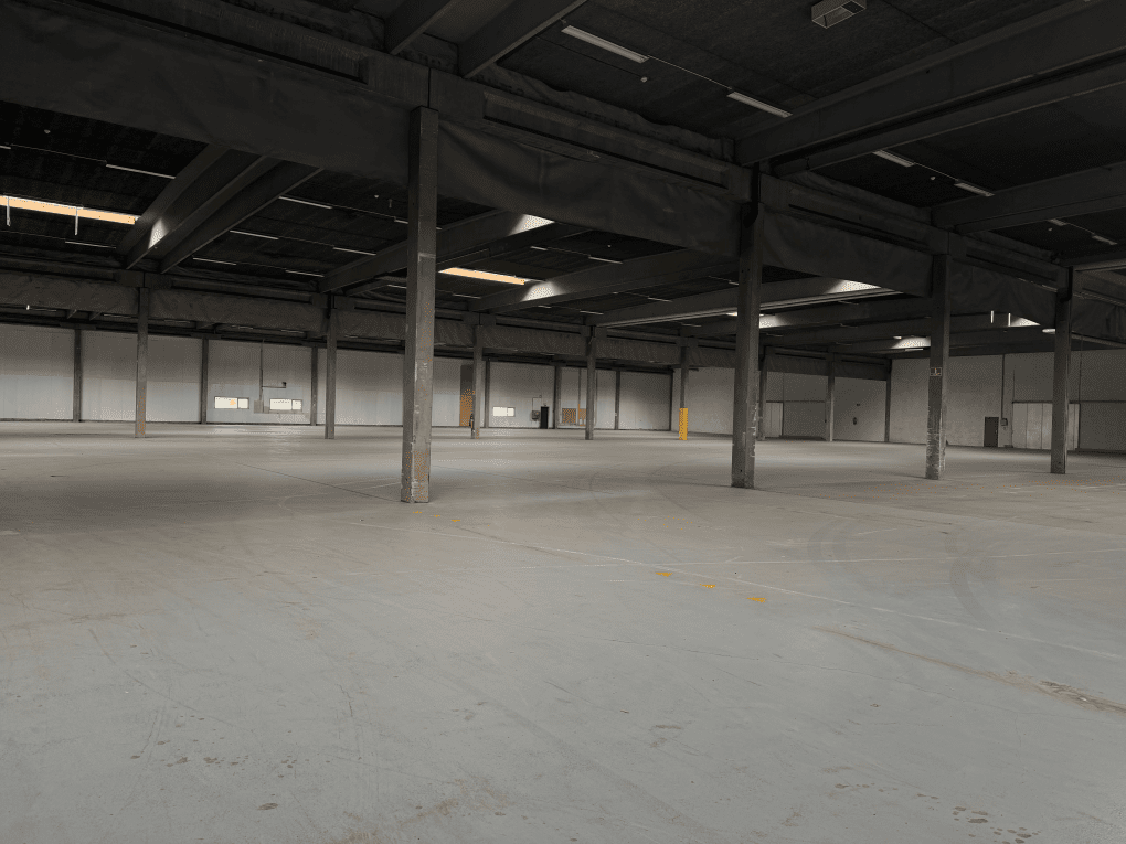 The original 30 000 squared meters building. (Photo: Zhenia Melnyk/UNITED24 Media)