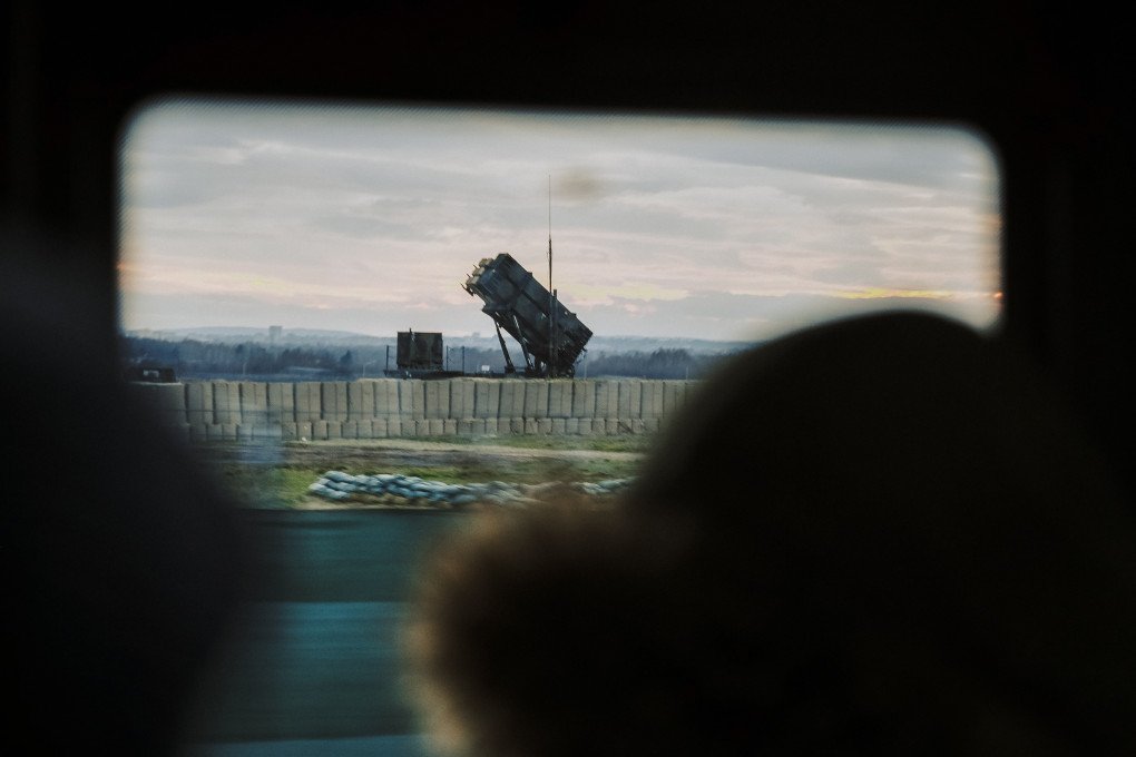 A US Patriot air defense missile systems at Rzeszow-Jasionka Airport in Jasionka, Poland, on Monday, Jan. 9, 2023. (Photographer: Damian Lemański via Getty Images) A US Patriot air defense missile systems at Rzeszow-Jasionka Airport in Jasionka, Poland, on Monday, Jan. 9, 2023. (Photographer: Damian Lemański via Getty Images)