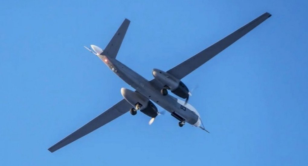 Drone ruso Altius-RU durante vuelos de prueba. (Fuente: Defense Express) Drone ruso Altius-RU durante vuelos de prueba. (Fuente: Defense Express)