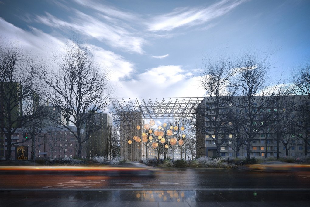 “Space of Absence” by the architectural team of Dmytro Volyk and Kseniia Donetska. (Source: Architecture MasterPrize)