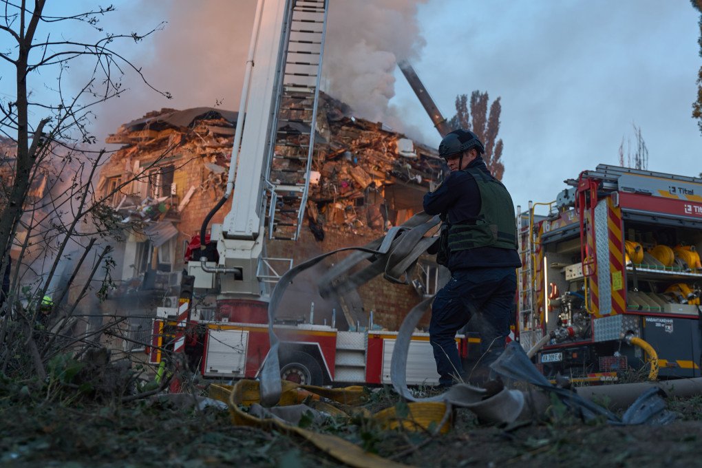 Aftermath of a Russian combined airstrike on Kyiv on August 28, 2025. (Source: Mykyta Shandyba for UNITED24 Media) Aftermath of a Russian combined airstrike on Kyiv on August 28, 2025. (Source: Mykyta Shandyba for UNITED24 Media)