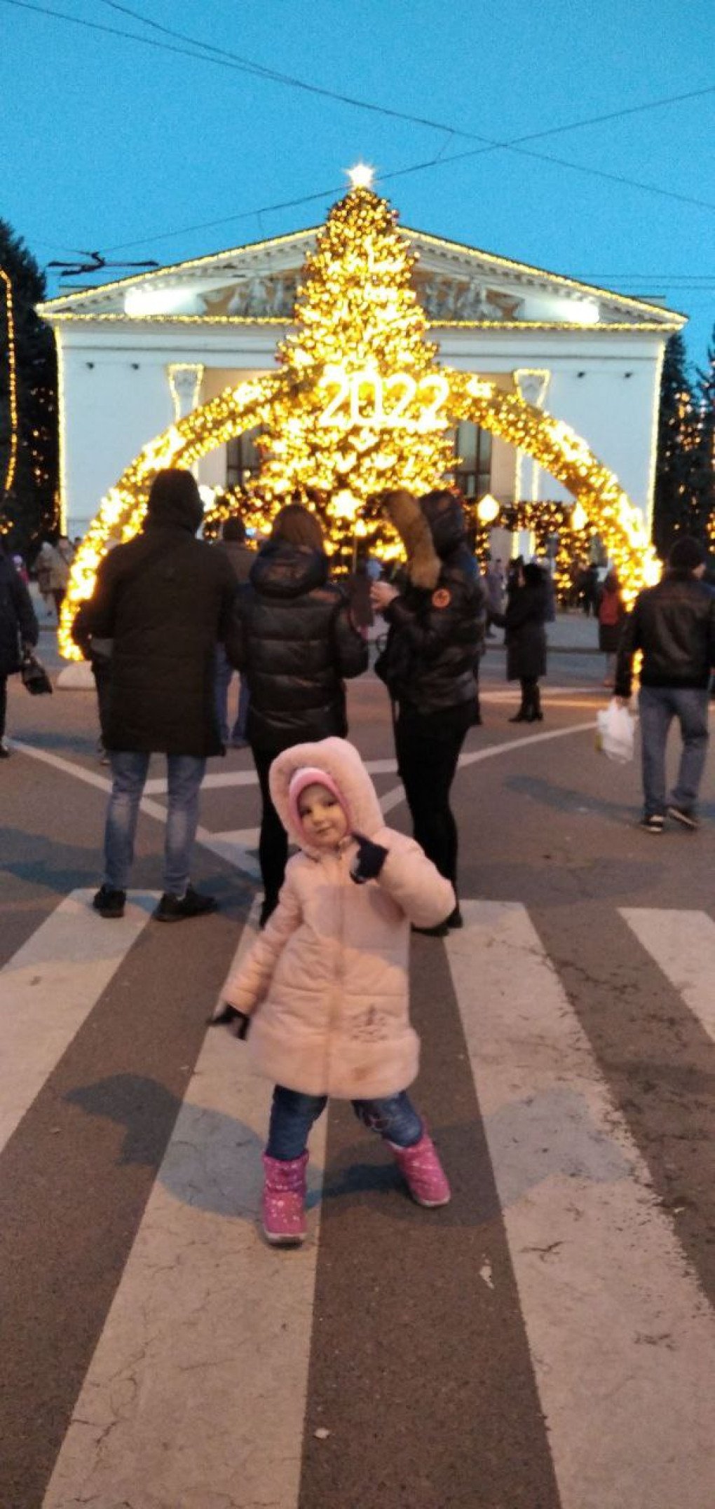 By Christmas 2023, Daryna’s niece would have been old enough to skate there, but she never got the chance. Photo: Daryna Fedenko