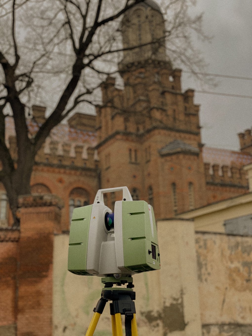 The process of digitizing Chernivtsi National University (photo: Skeiron Scanning Studio) The process of digitizing Chernivtsi National University (photo: Skeiron Scanning Studio)