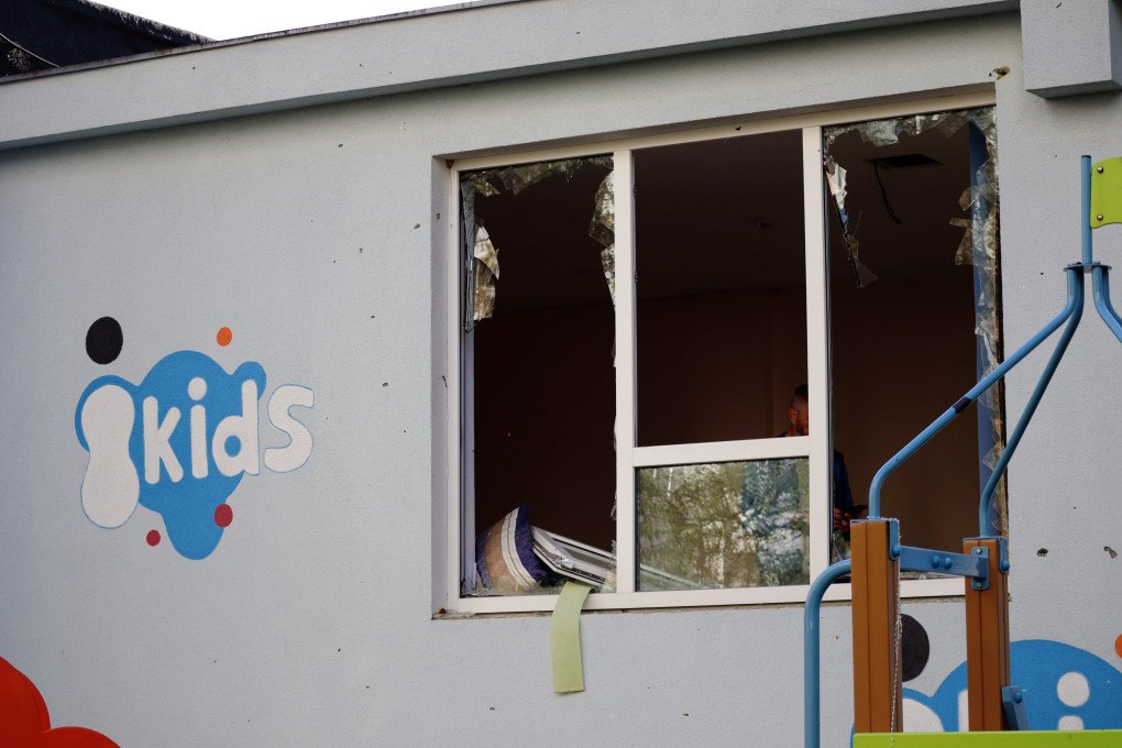 The kindergarten's windows remain shattered following the Russian attack on September 17, 2026 in Kyiv, Ukraine. (Photo by Andriy Zhyhaylo via Getty Images) The kindergarten's windows remain shattered following the Russian attack on September 17, 2026 in Kyiv, Ukraine. (Photo by Andriy Zhyhaylo via Getty Images)
