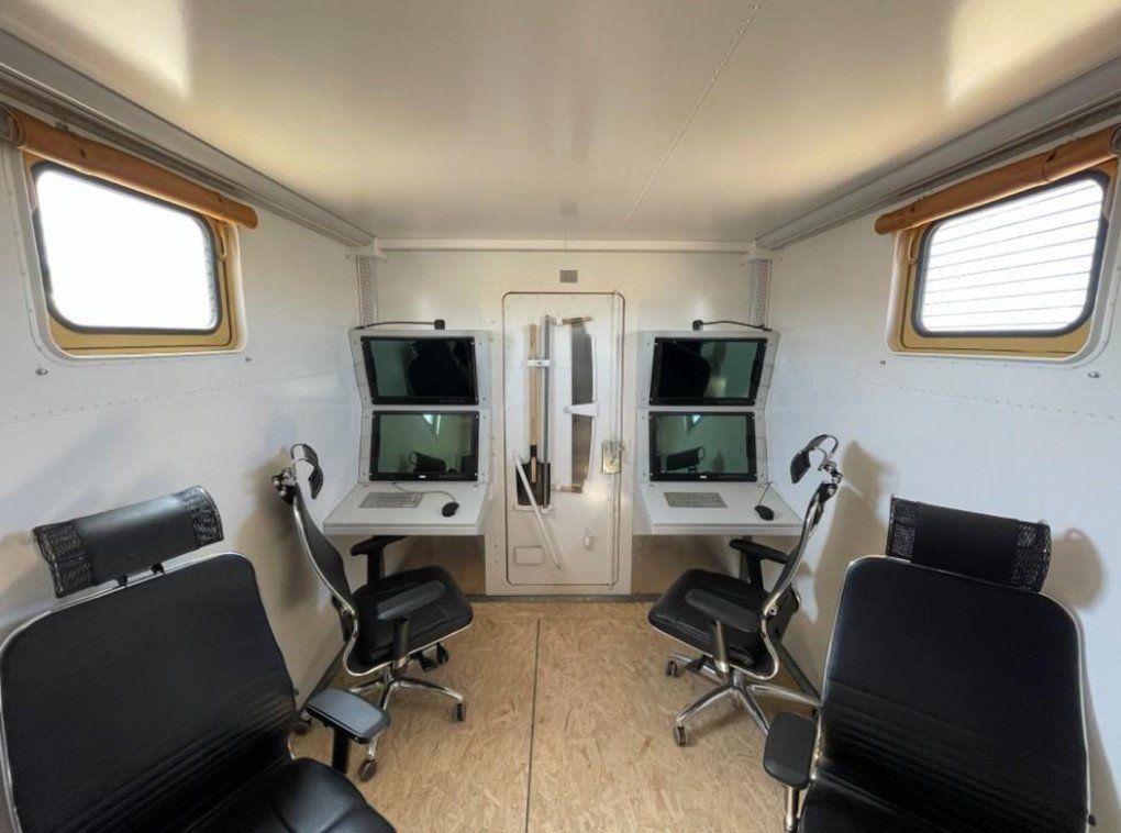 Mobile Remote Sensing Data Reception and Processing Station (for the Khayyam Satellite). 