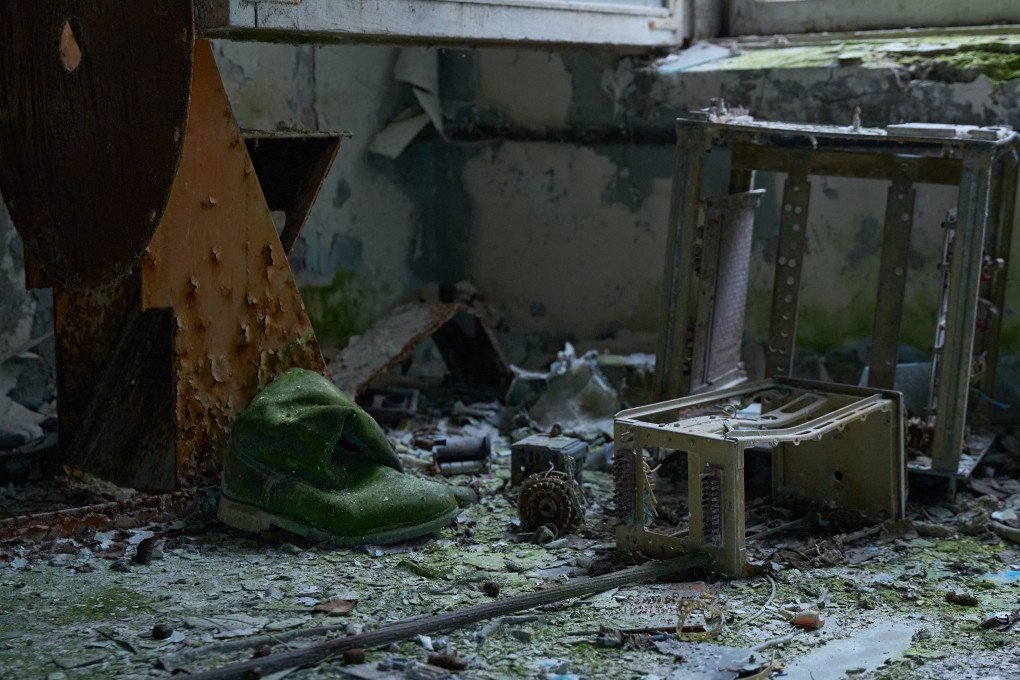 Engineers’ workspace. Remains of their equipment. Photo: Mykyta Shandyba/UNITED24 Media