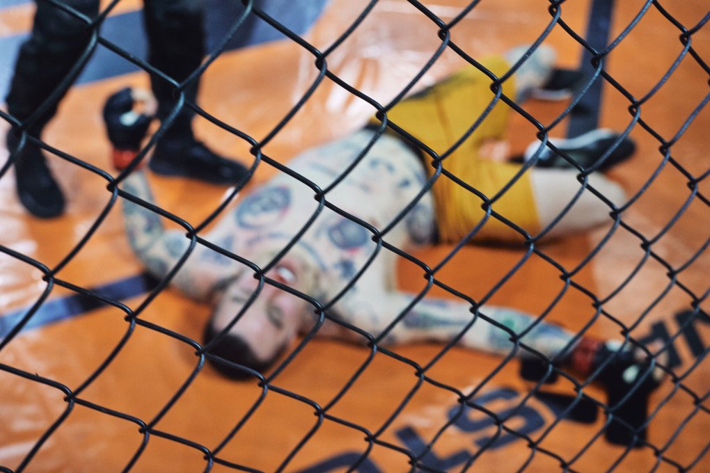 Mykhailo Mushtai K.O. by Totchonyi at the international MMA competition “IDU NA VY: Tryzna.” Kyiv, Ukraine, October 9, 2026 (Photo: Louis Beaudemont/UNITED24 Media)