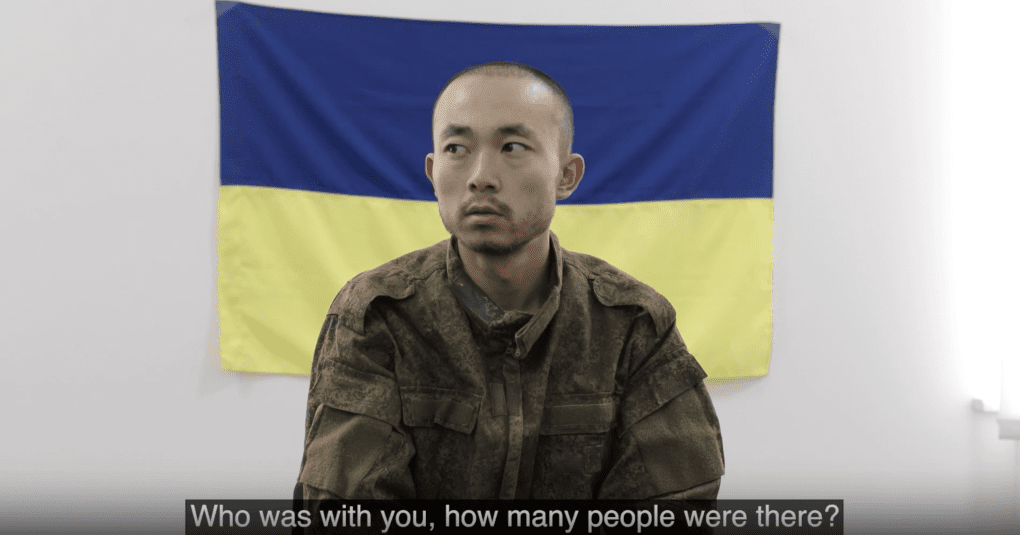 A video fragment of the interrogation of two Chinese nationals has been published by President of Ukraine Volodymyr Zelensky. (Source: Official channel of the President of Ukraine) A video fragment of the interrogation of two Chinese nationals has been published by President of Ukraine Volodymyr Zelensky. (Source: Official channel of the President of Ukraine)