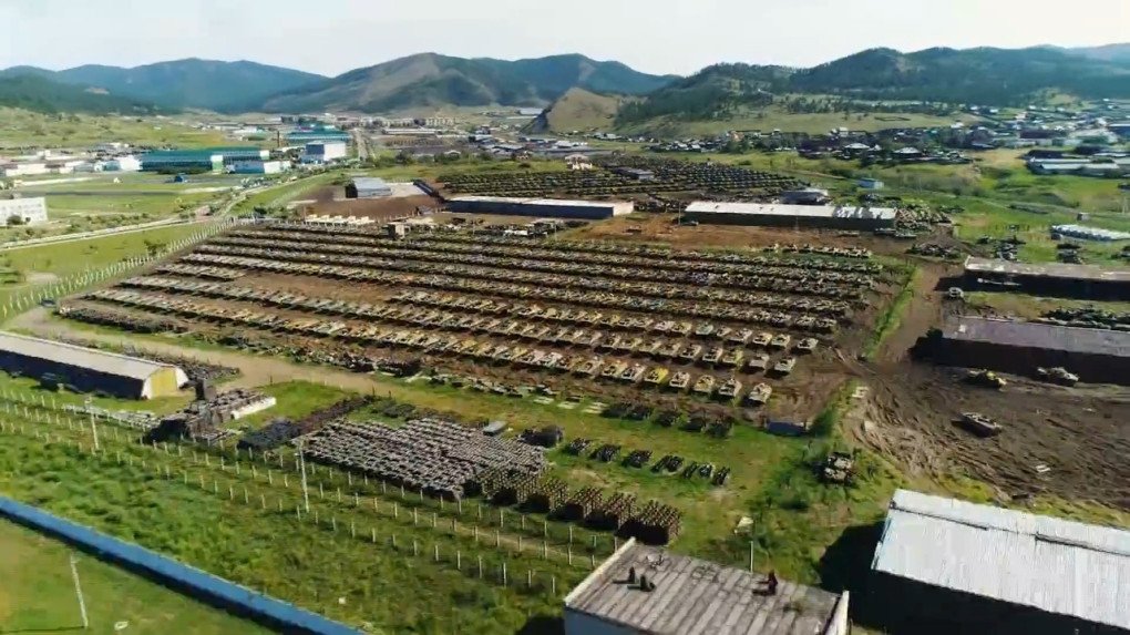 Illustrative image. Soviet tanks and IFVs on the Russian tank reserve base. (Photo: open source)