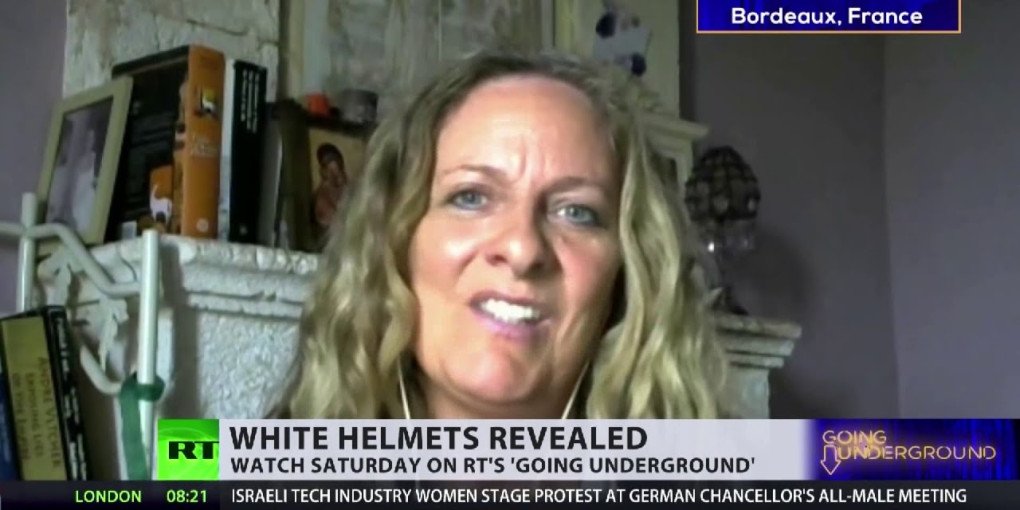 British blogger Vanessa Beeley. (Source: Russia Today)