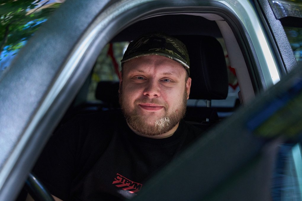 Vladyslav "Bilyi" Andrianov. (Photo: Mykyta Shandyba/UNITED24 Media) 
