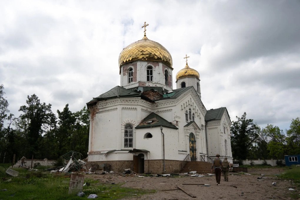 All Saints’ Church in Bakhmut as of 2023. Source: Vilne Radio https://freeradio.com.ua/ All Saints’ Church in Bakhmut as of 2023. Source: Vilne Radio https://freeradio.com.ua/