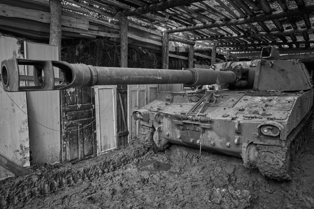 M109 howitzer 155-mm NATO standard caliber. It can shoot up to 40 kilometers (25 miles) and up to 21 kilometers. Kostiantynivka, August 2025. Photo: Josh Olley/UNITED24 Media