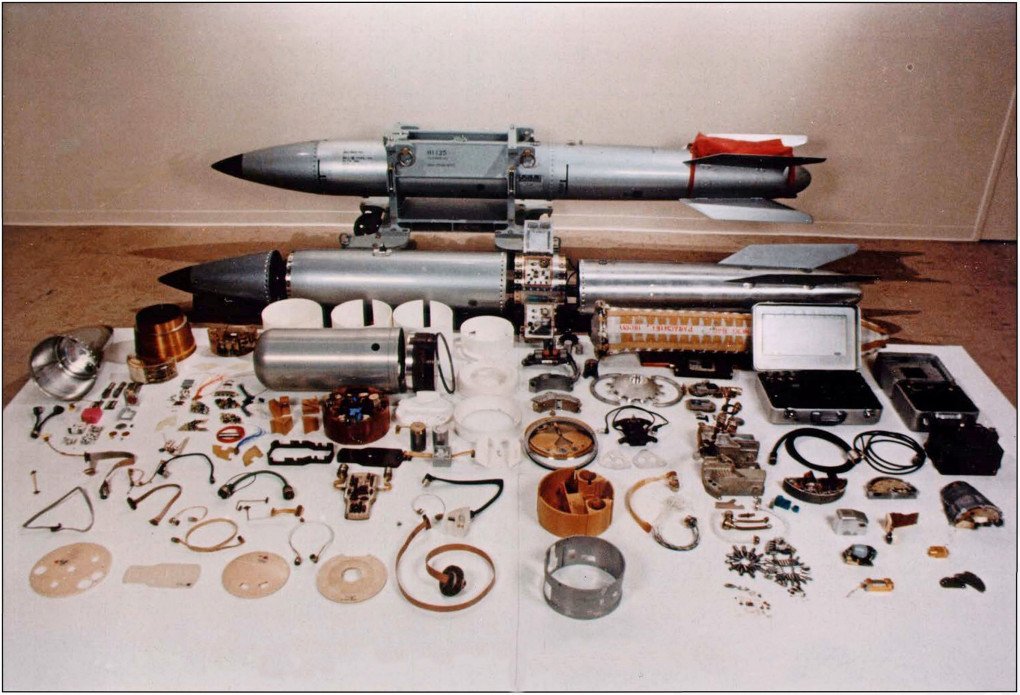 B61 bomb components. (Source: Wikimedia)