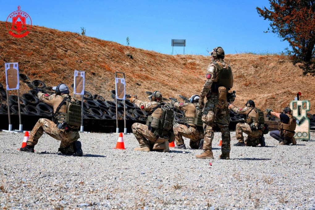 Firing range of the Alfa-Metal training center. (Source: Alfa-Metal) Firing range of the Alfa-Metal training center.