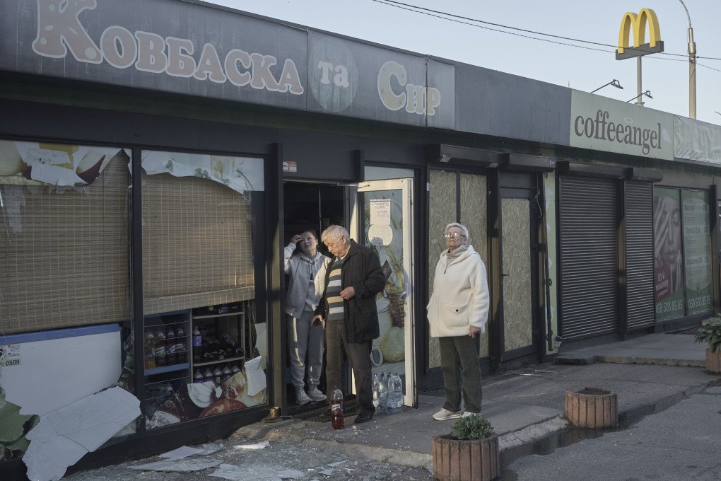 The aftermath of Russian attack on Kyiv, Ukraine on May 14, 2026. (Source: Joshua Olley/UNITED24 Media)
