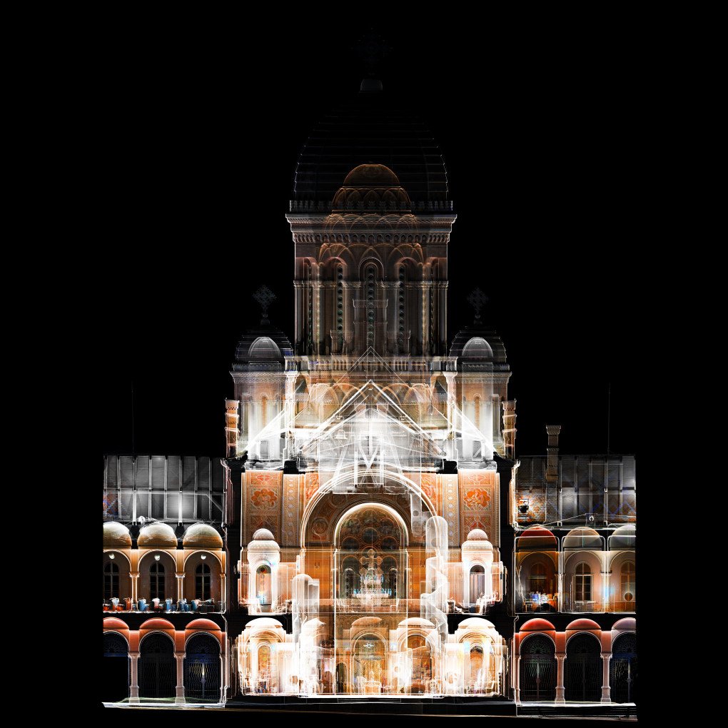 A 3D model of Chernivtsi National University (Model by Skeiron Scanning Studio) A 3D model of Chernivtsi National University (Model by Skeiron Scanning Studio)