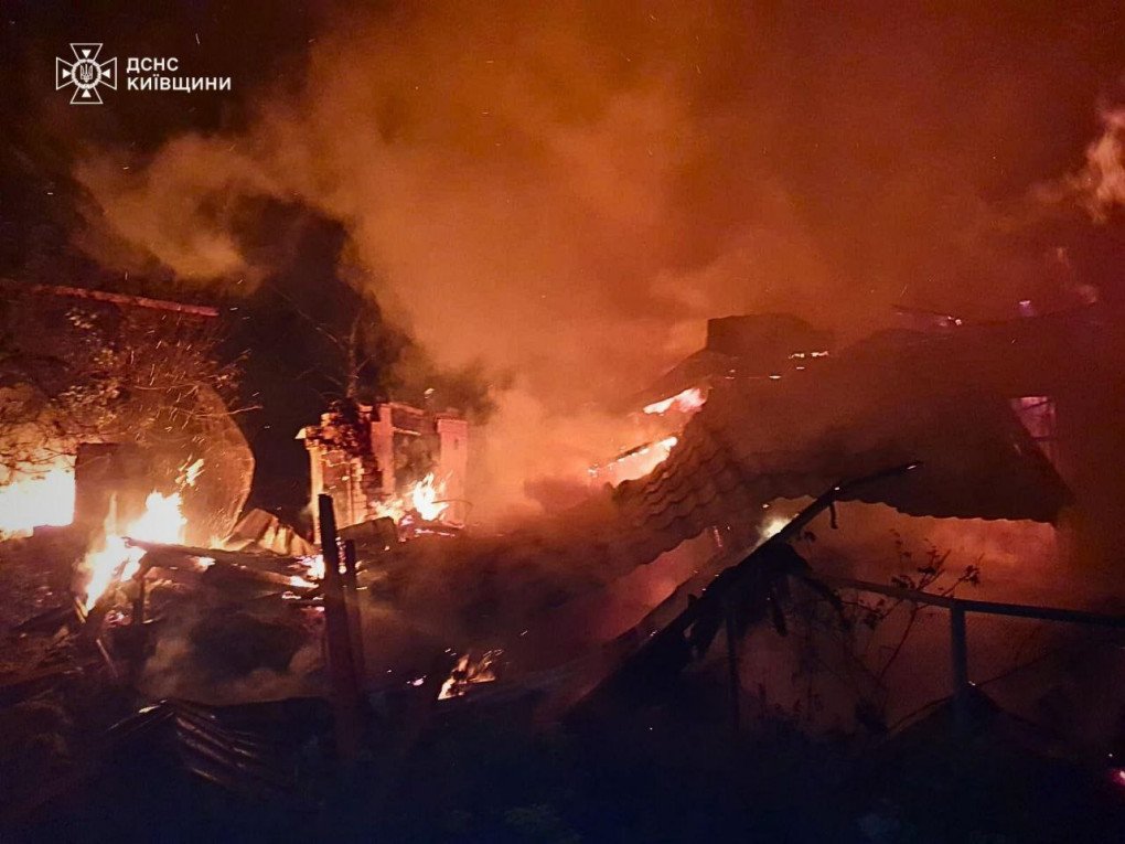Aftermath of a combined Russian missile and drone strike on Kyiv, June 23, 2025. (Source: SES) Aftermath of a combined Russian missile and drone strike on Kyiv, June 23, 2025. (Source: SES)