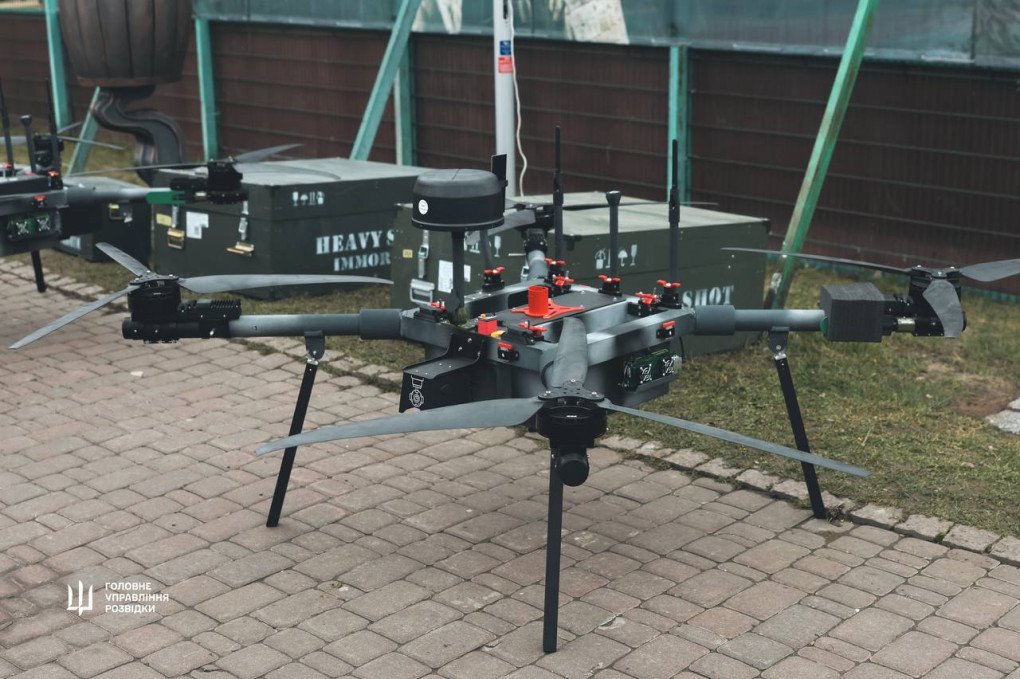 Heavy Shot drones, donated by the local community to HUR in Vyshneve, Kyiv region, on December 23, 2025. (Source: HUR) Heavy Shot drones, donated by the local community to HUR in Vyshneve, Kyiv region, on December 23, 2025. (Source: HUR)