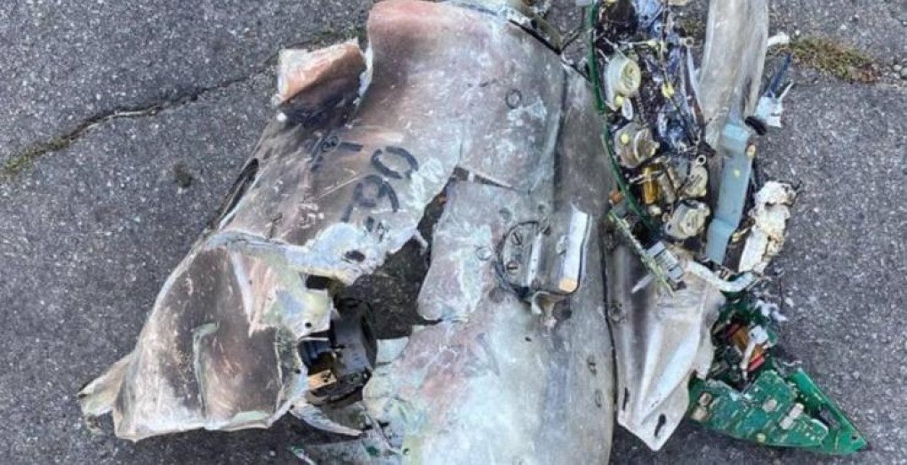 Remains of the Grom-E1 in the aftermath of the Russian strike on Kupiansk, on September 19, 2023. (Source: Kharkiv Regional Prosecutor’s Office)