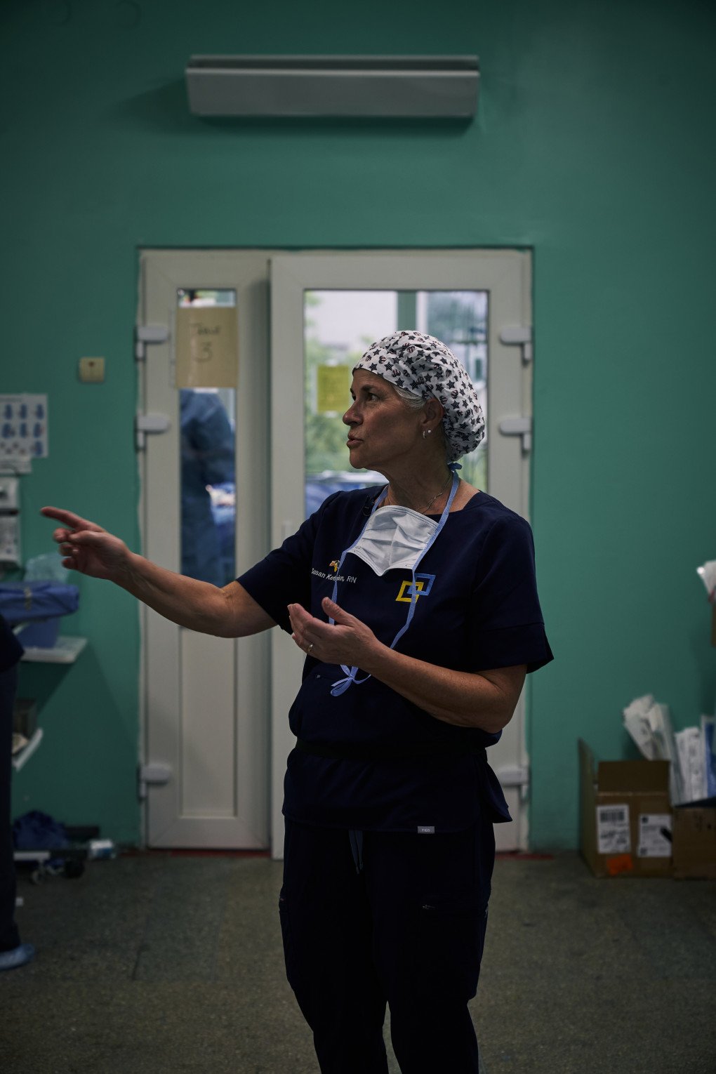 Nurse Susan Ketigian coordinates care inside the operating room. Photo: Josh Olley