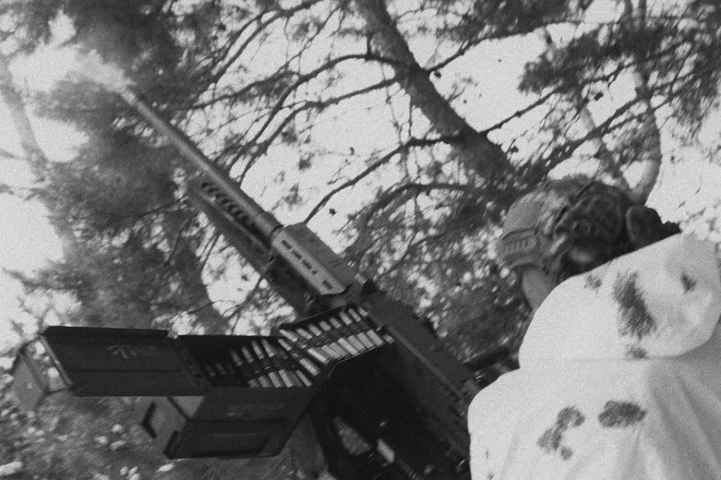 Ukrainian air defence teams engage at a low passing shaheed drone in Kharkiv oblast. Photo: Cocobongo (Conall Kearney)/UNITED24 Media. Ukrainian air defence teams engage at a low passing shaheed drone in Kharkiv oblast. Photo: Cocobongo (Conall Kearney)/UNITED24 Media.