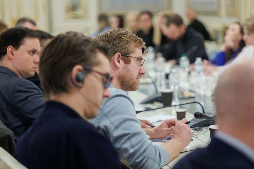 Meeting with Ukrainian journalists to discuss potential negotiations in Abu Dhabi. (Photo: Office of the President of Ukraine Meeting with Ukrainian journalists to discuss potential negotiations in Abu Dhabi. (Photo: Office of the President of Ukraine