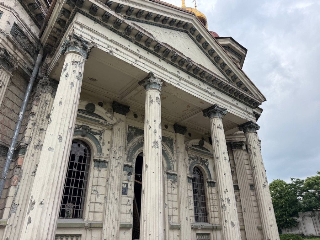 House of Organ and Chamber Music, damaged as a result of a Russian attack on Dnipro on June 15, 2026. (Source: Suspilne Dnipro) House of Organ and Chamber Music, damaged as a result of a Russian attack on Dnipro on June 15, 2026. (Source: Suspilne Dnipro)