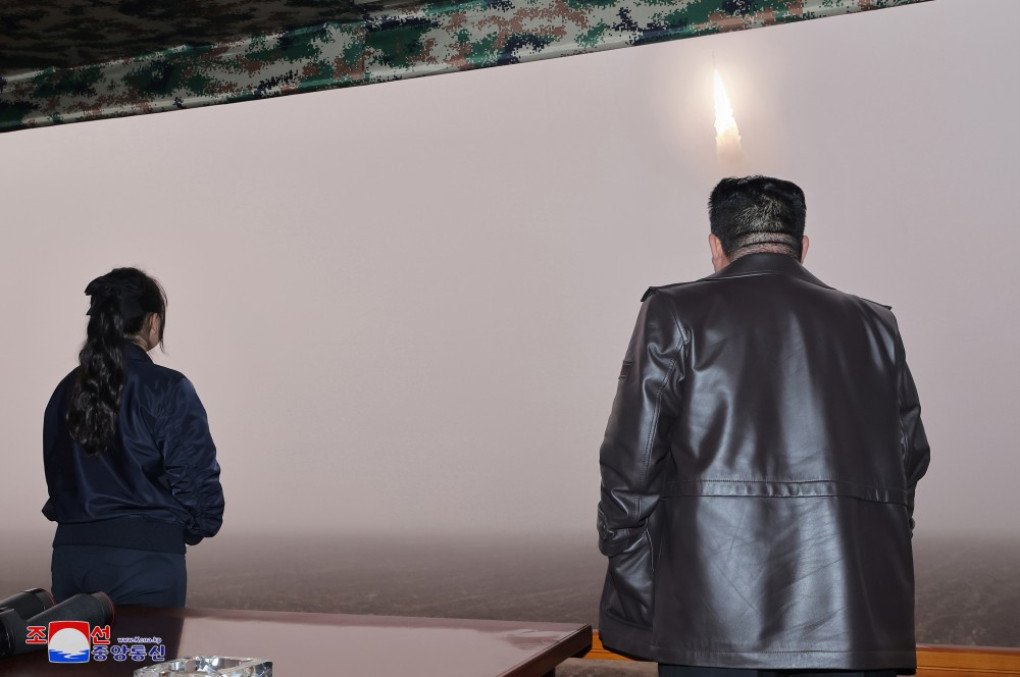 North Korean leader Kim Jong Un spectates the launch of the North Korean intercontinental ballistic missile (ICBM). (Source: KCNA) North Korean leader Kim Jong Un spectates the launch of the North Korean intercontinental ballistic missile (ICBM). (Source: KCNA)