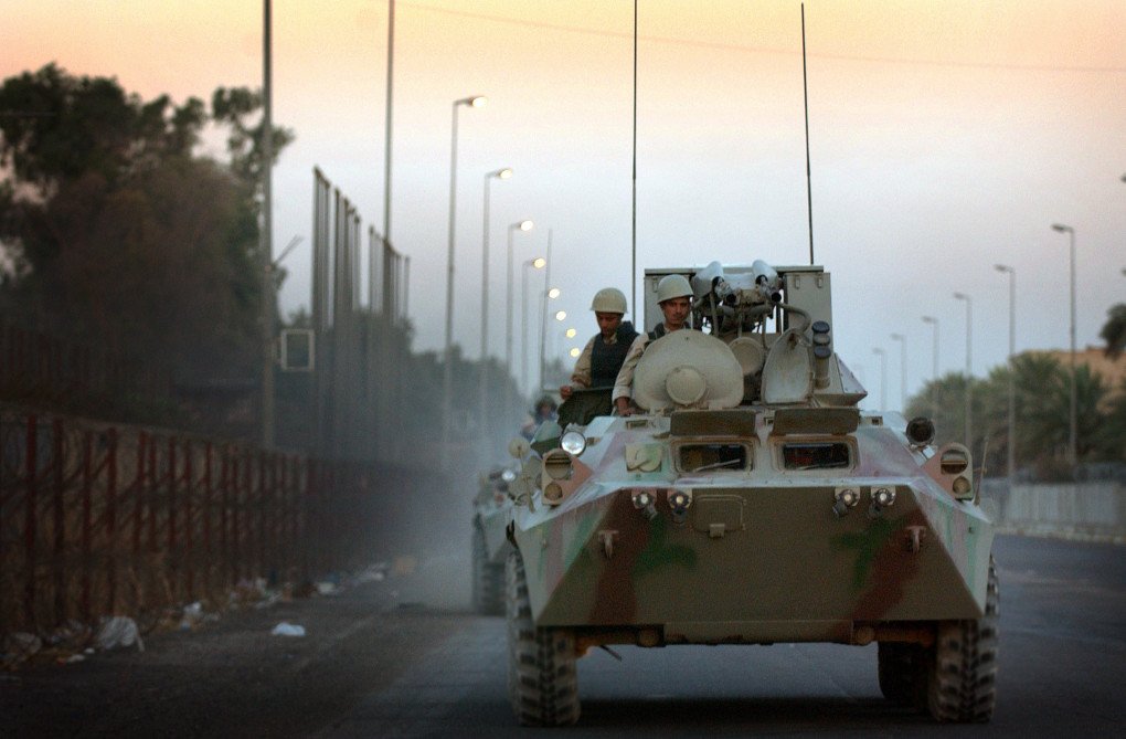 Iraqi BTR-94 on a patrol mission in Baghdad, August 15, 2004. (Source: Wikimedia)