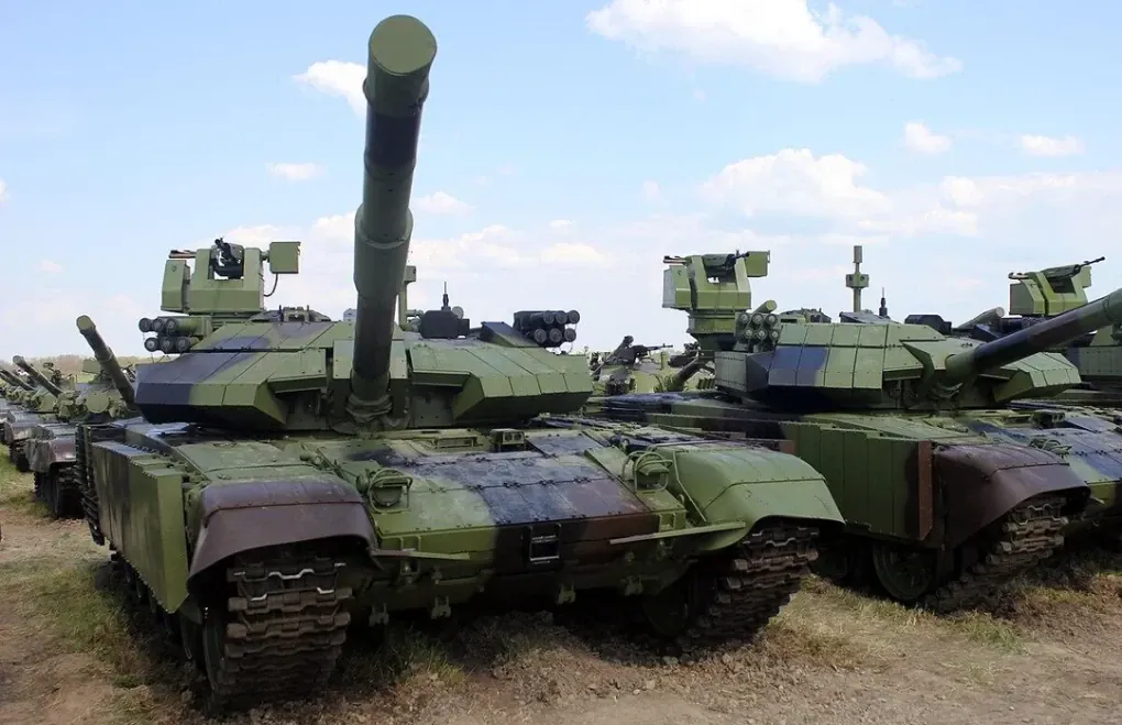 Serbian M-84AS1 main battle tanks. (Source: Fried_Potato-Salt/Reddit)