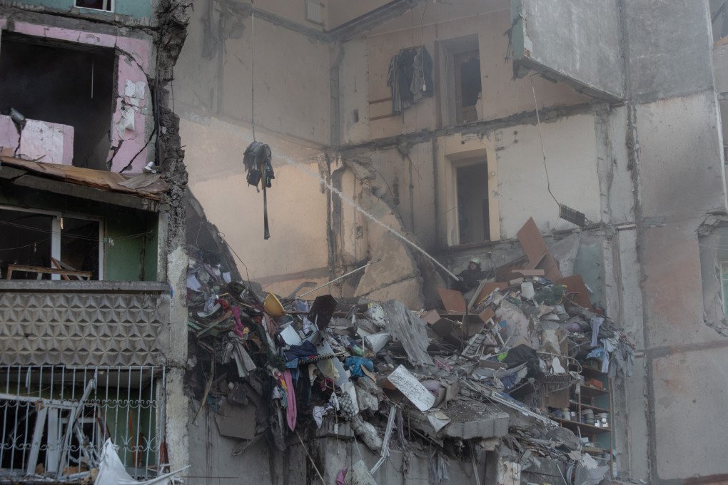 The aftermath of Russia's strike on a residential building in Kharkiv, September 24, 2024. (Source: Pavlo Pakhomenko) The aftermath of Russia's strike on a residential building in Kharkiv, September 24, 2024. (Source: Pavlo Pakhomenko)