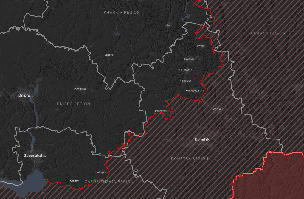Ukraine’s frontline. Illustration: UNITED24 Media