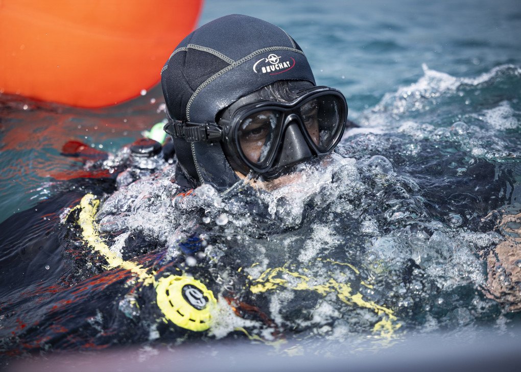 A Georgian Navy Special Forces operator prepares to dive from a rigid-hull inflatable boat in Portland Port, England, July 21, 2026, during Exercise Sea Breeze 2026. (Source: U.S. Navy photo by Mass Communication Specialist 1st Class Cameron C. Edy) A Georgian Navy Special Forces operator prepares to dive from a rigid-hull inflatable boat in Portland Port, England, July 21, 2026, during Exercise Sea Breeze 2026. (Source: U.S. Navy photo by Mass Communication Specialist 1st Class Cameron C. Edy)