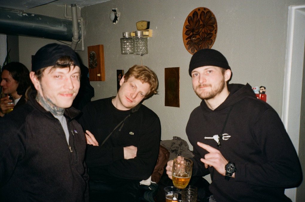 Roma “Sova” Tarasiuk (L), Philip Malzahn (C), Oleksii “Gaba” Dontsov (R). (Source: personal archive)