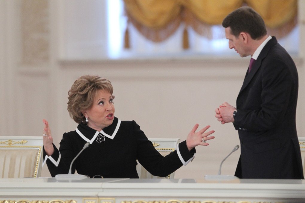 Valentina Matvienko. Source: Getty Images. Valentina Matvienko. Source: Getty Images.