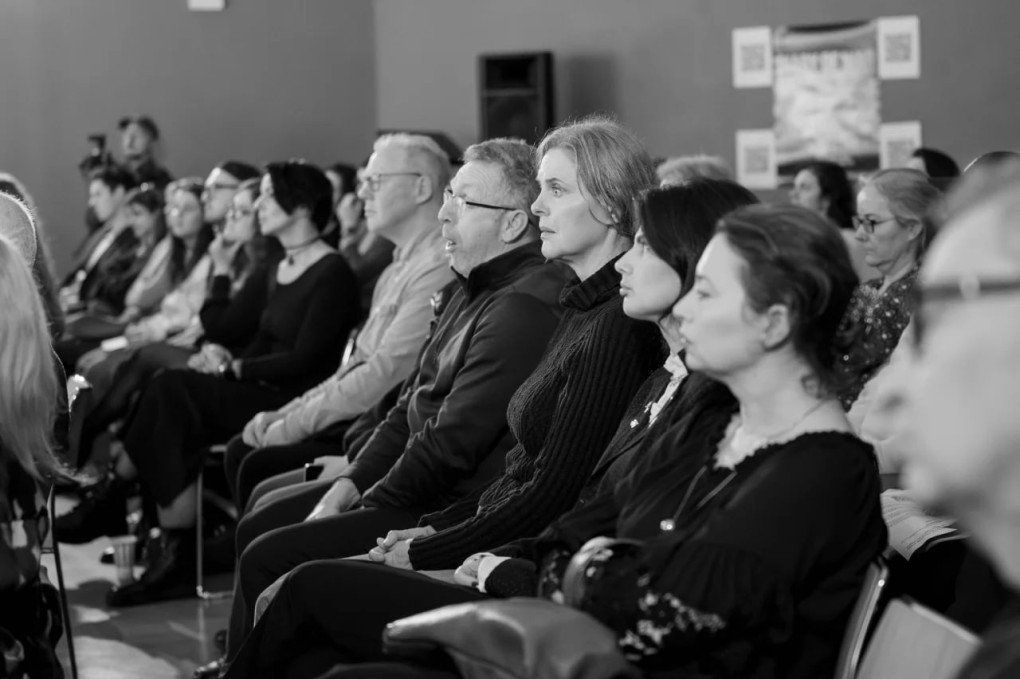 Irish actors read Ukrainian war diaries for the first time in Dublin. (Source: Ksenia Vitsinska)
