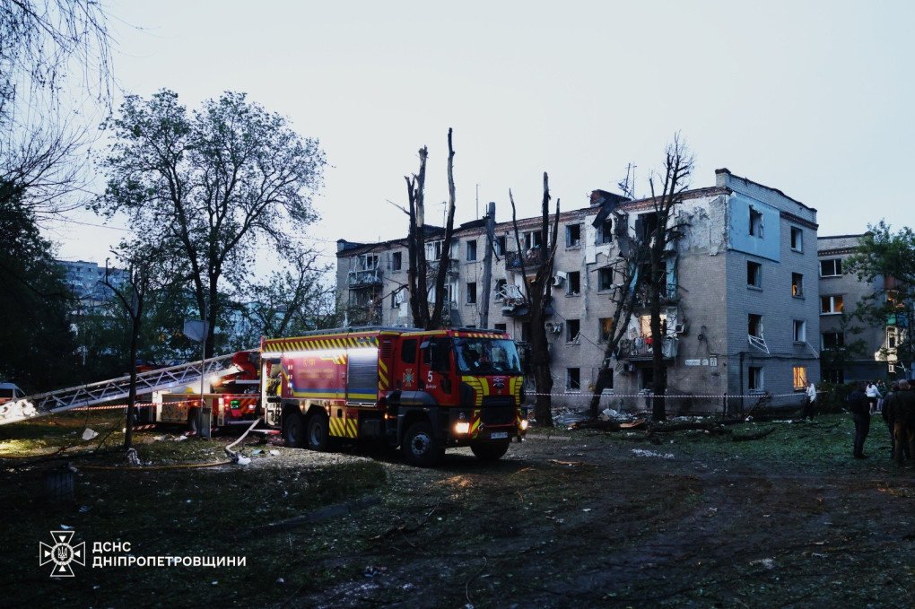 The aftermath of Russian attack on Dnipropetrovsk region on May 18, 2026. (Source: Dnipropetrovsk Regional Military Administration)