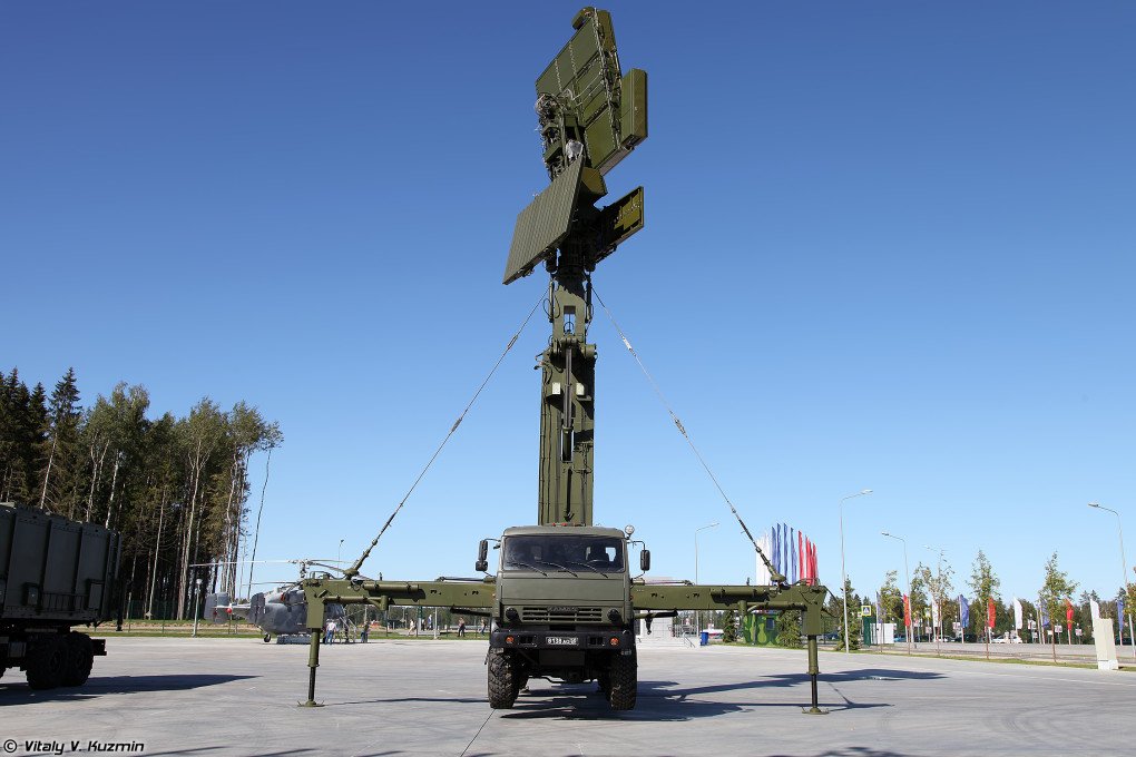 Illustrative image. Russian Podlet-1K radar during an Army-2016 exhibition. (Source: Wikimedia)