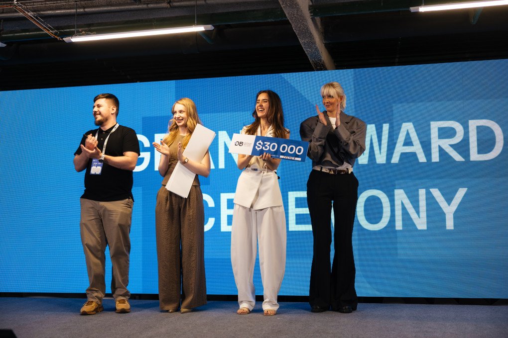 Defense Builder Accelerator participants receive a grant award during Demo Day 3.0. (Source: Defense Builder) Defence Builder Accelerator participants receive a grant award during Demo Day 3.0. (Source: Defense Builder)