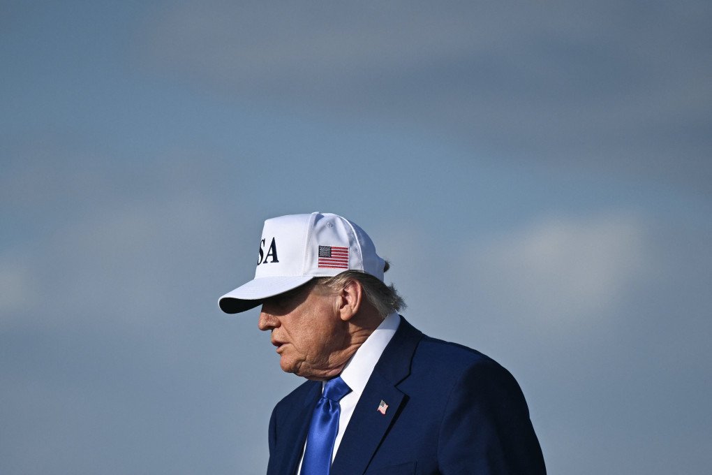US President Donald Trump exits Air Force One, which landed from Joint Base Andrews, Maryland, at Amsterdam's Schiphol aiport, to attend the NATO summit in The Hague, on June 24, 2025. (Photo by BRENDAN SMIALOWSKI/AFP via Getty Images) US President Donald Trump exits Air Force One, which landed from Joint Base Andrews, Maryland, at Amsterdam's Schiphol aiport, to attend the NATO summit in The Hague, on June 24, 2025. (Photo by BRENDAN SMIALOWSKI/AFP via Getty Images)