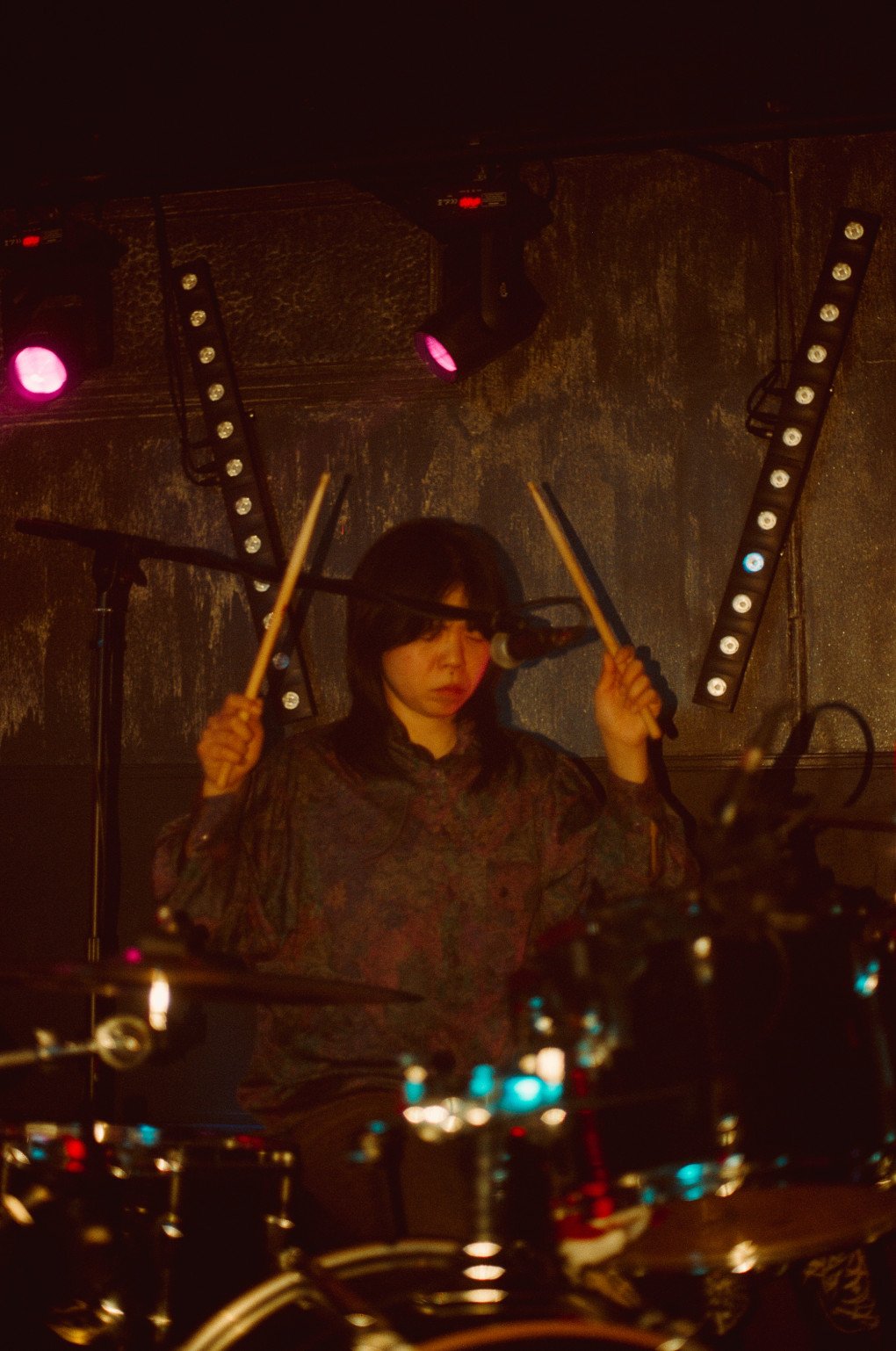 Heavenphetamine performs at an underground venue in Ukraine during a wartime tour. (Source: press office) Heavenphetamine performs at an underground venue in Ukraine during a wartime tour. (Source: press office)