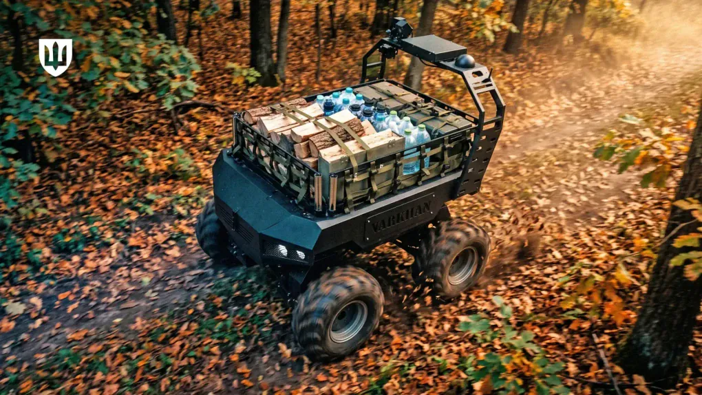 Ukraine’s Varkhan unmanned ground vehicle. (Source: Ministry of Defense of Ukraine) Ukraine’s Varkhan unmanned ground vehicle. (Source: Ministry of Defense of Ukraine)