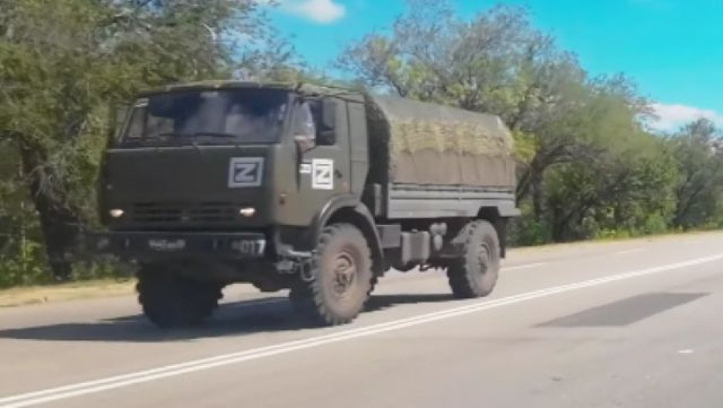 A Belarusian-made MAZ-5316 truck seen in occupied Luhansk region. (Photo: Open source) A Belarusian-made MAZ-5316 truck seen in occupied Luhansk region. (Photo: Open source)
