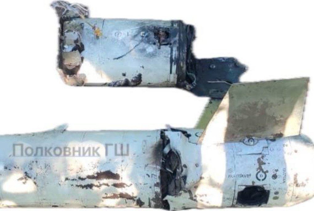 K-77M (R-77M or Izdelie 180) debris in Ukraine. (Source: Polkovnyk GSh/ Telegram) K-77M (R-77M or Izdelie 180) debris in Ukraine. (Source: Polkovnyk GSh/ Telegram)