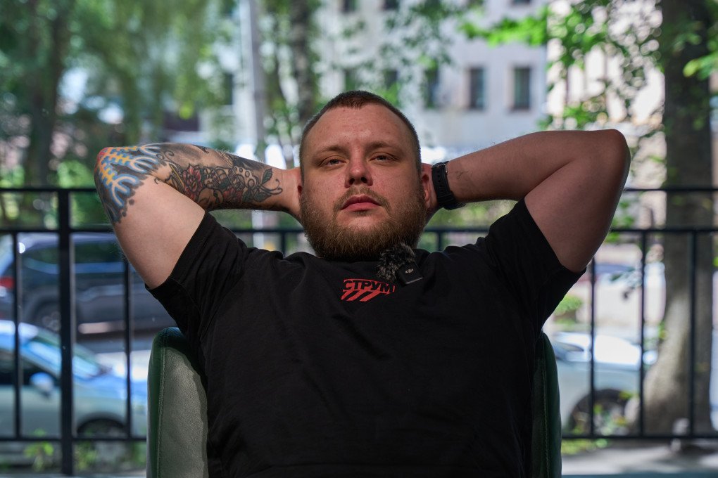 Vladyslav "Bilyi" Andrianov. (Photo: Mykyta Shandyba/UNITED24 Media) 