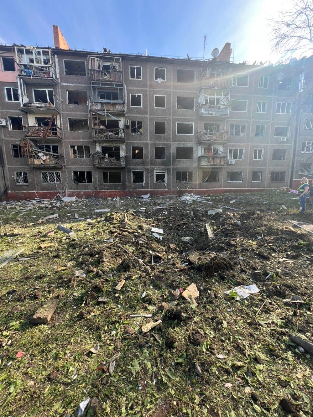 Aftermath of Russian attack on Kramatorsk, Donetsk region, Ukraine on May 25, 2026. (Source: Kramatorsk City Military Administration) Aftermath of Russian attack on Kramatorsk, Donetsk region, Ukraine on May 25, 2026. (Source: Kramatorsk City Military Administration)