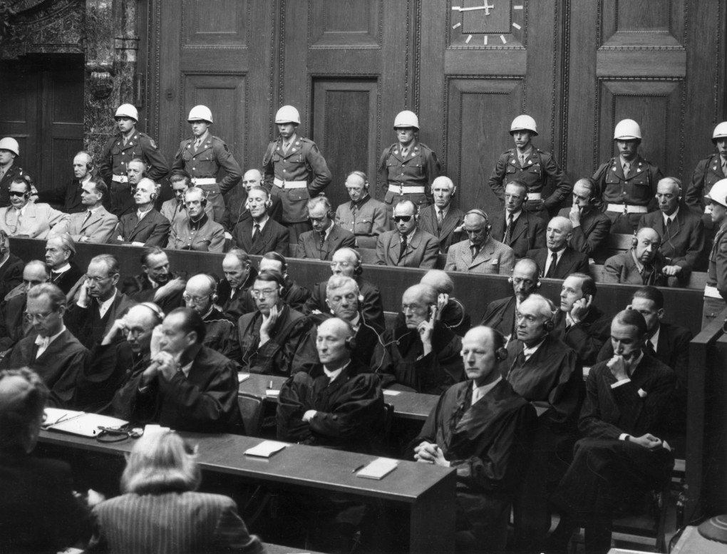 Nuremberg Trials Nazi leaders courtroom 